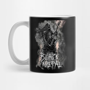 Black metal Mug